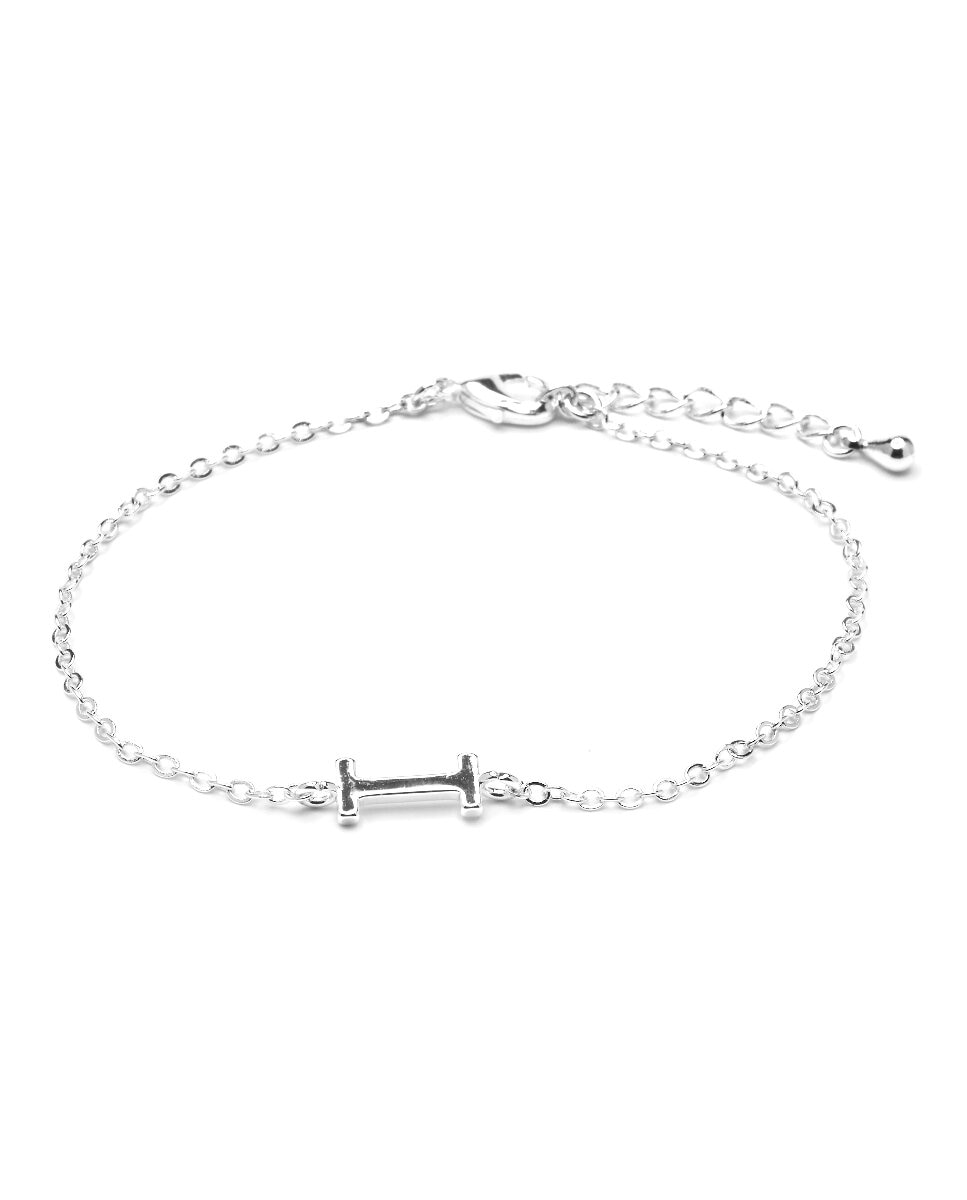 Imagen 0 de Pulsera Alphabet acabado plata