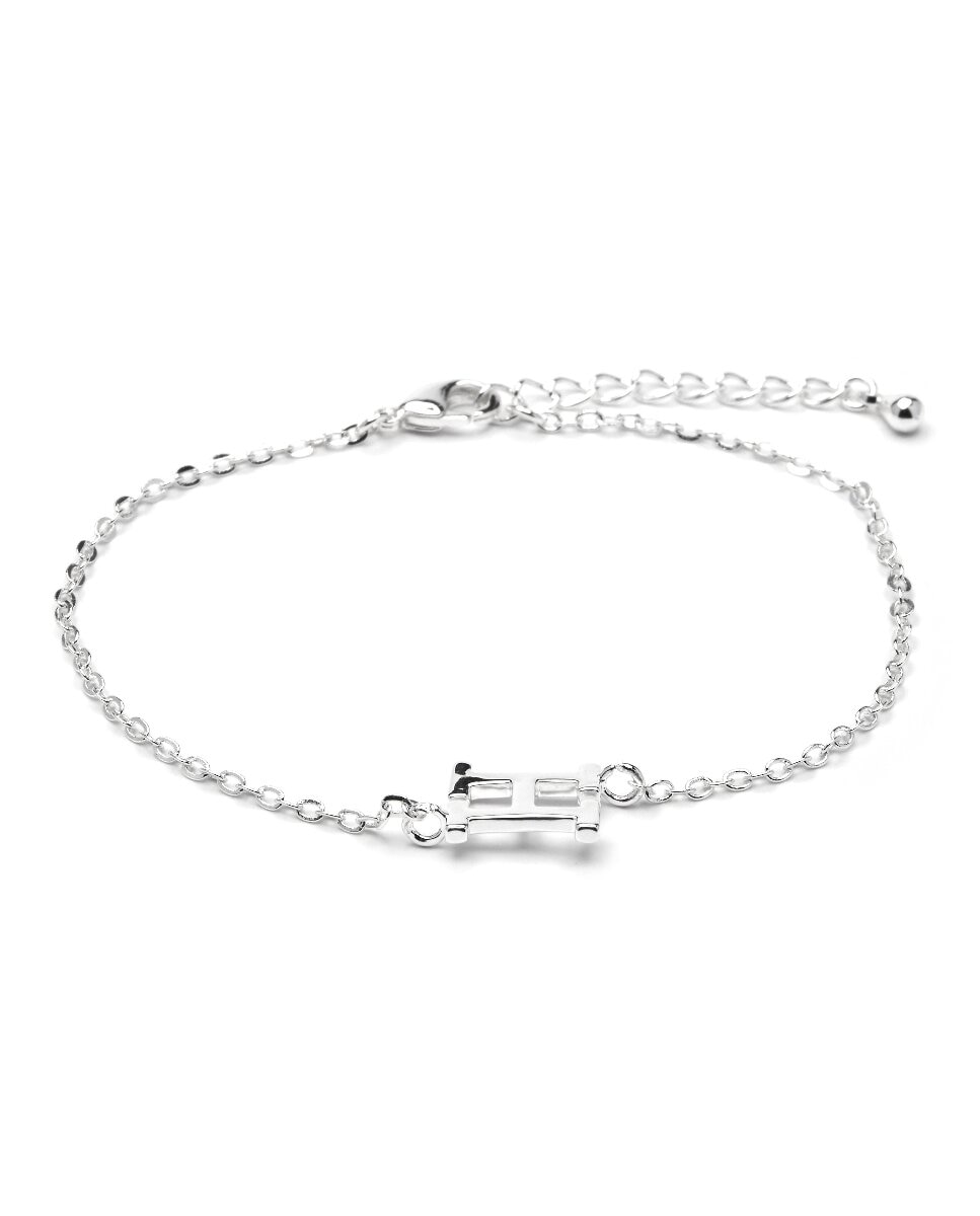 Imagen 0 de Pulsera Alphabet acabado plata