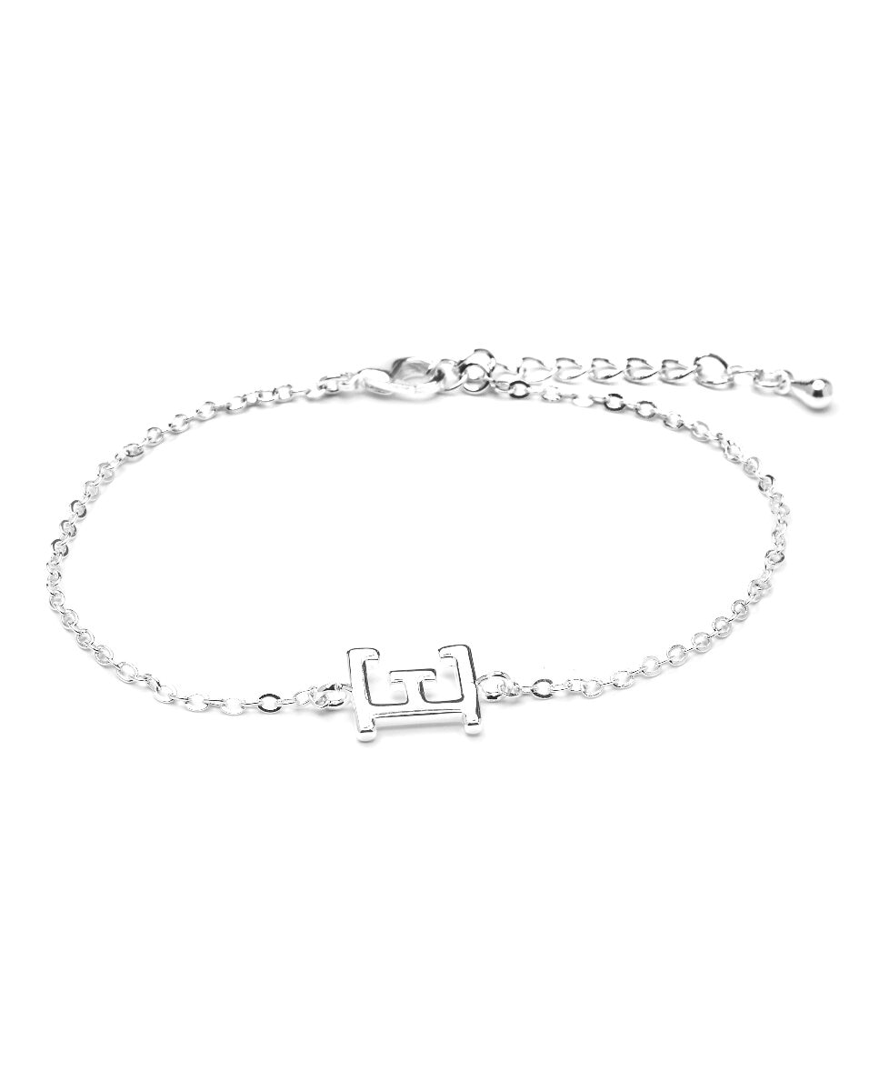 Imagen 0 de Pulsera Alphabet acabado plata