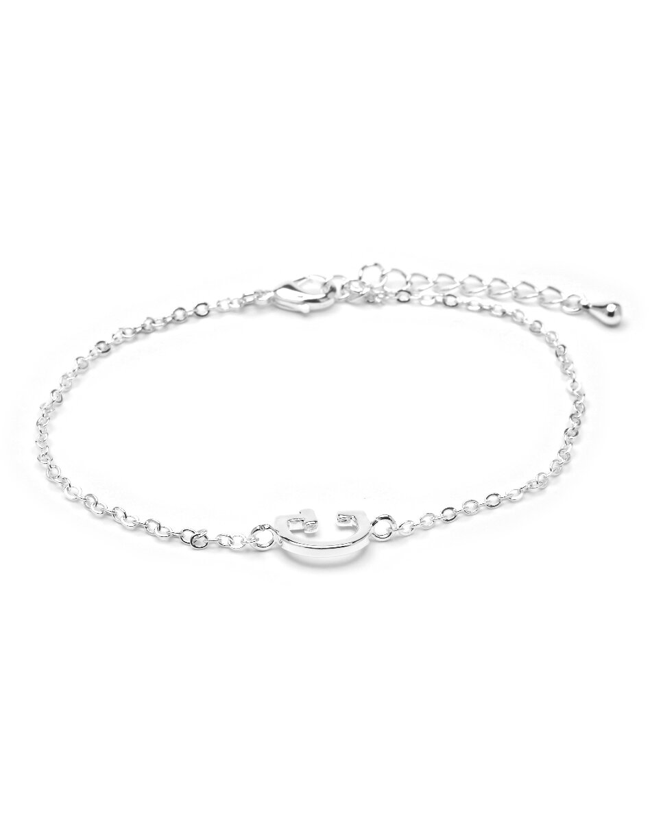 Imagen 0 de Pulsera Alphabet acabado plata