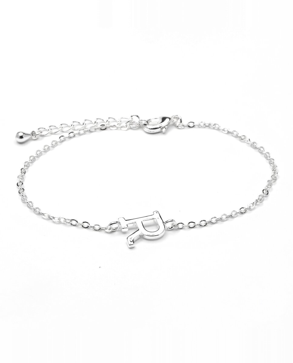 Imagen 0 de Pulsera Alphabet acabado plata