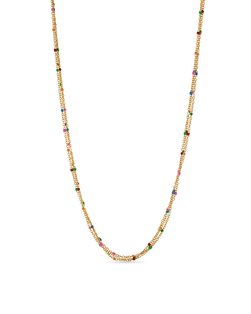 Imagen 0 de Collar acabado en oro amarillo 18k
