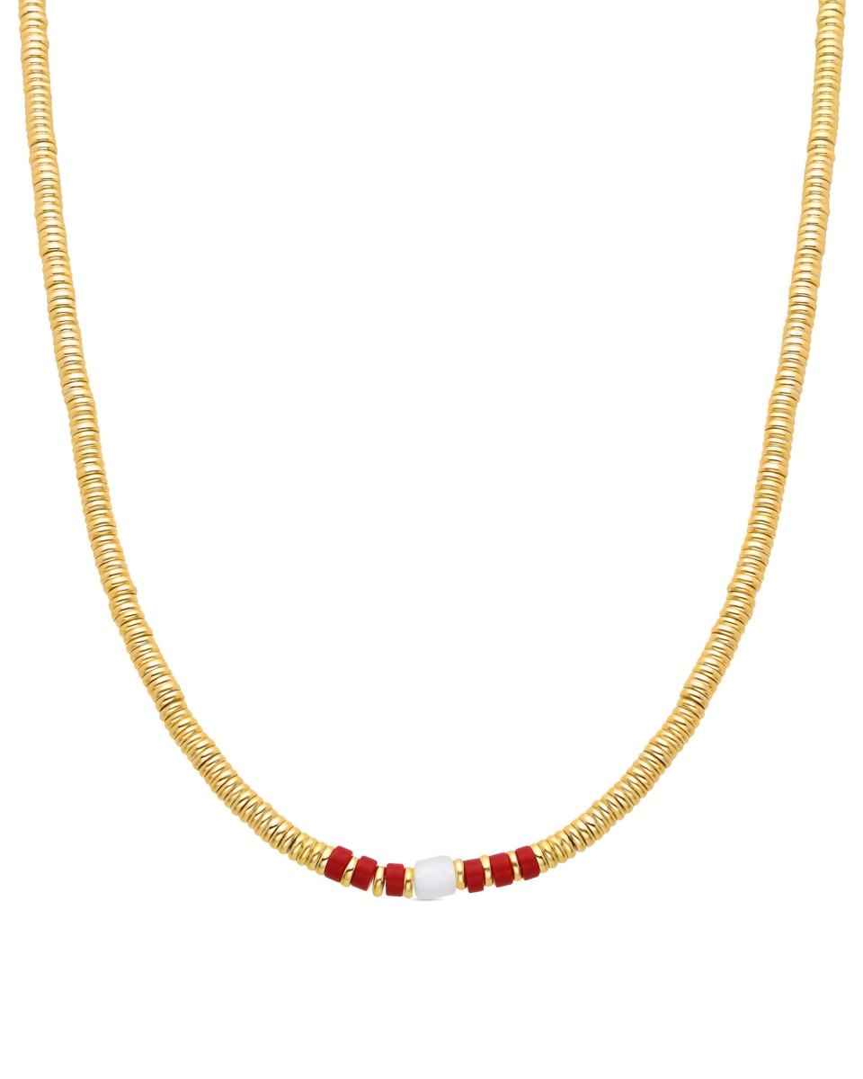 Imagen 0 de Collar acabado en oro amarilo 18k