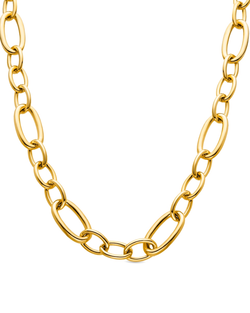 Imagen 0 de Collar acabado en oro amarillo de 18k