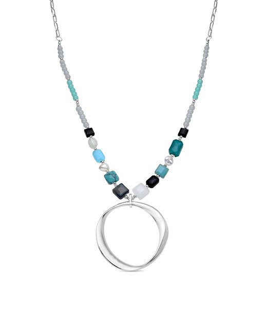 Imagen 0 de Collar acabado plata