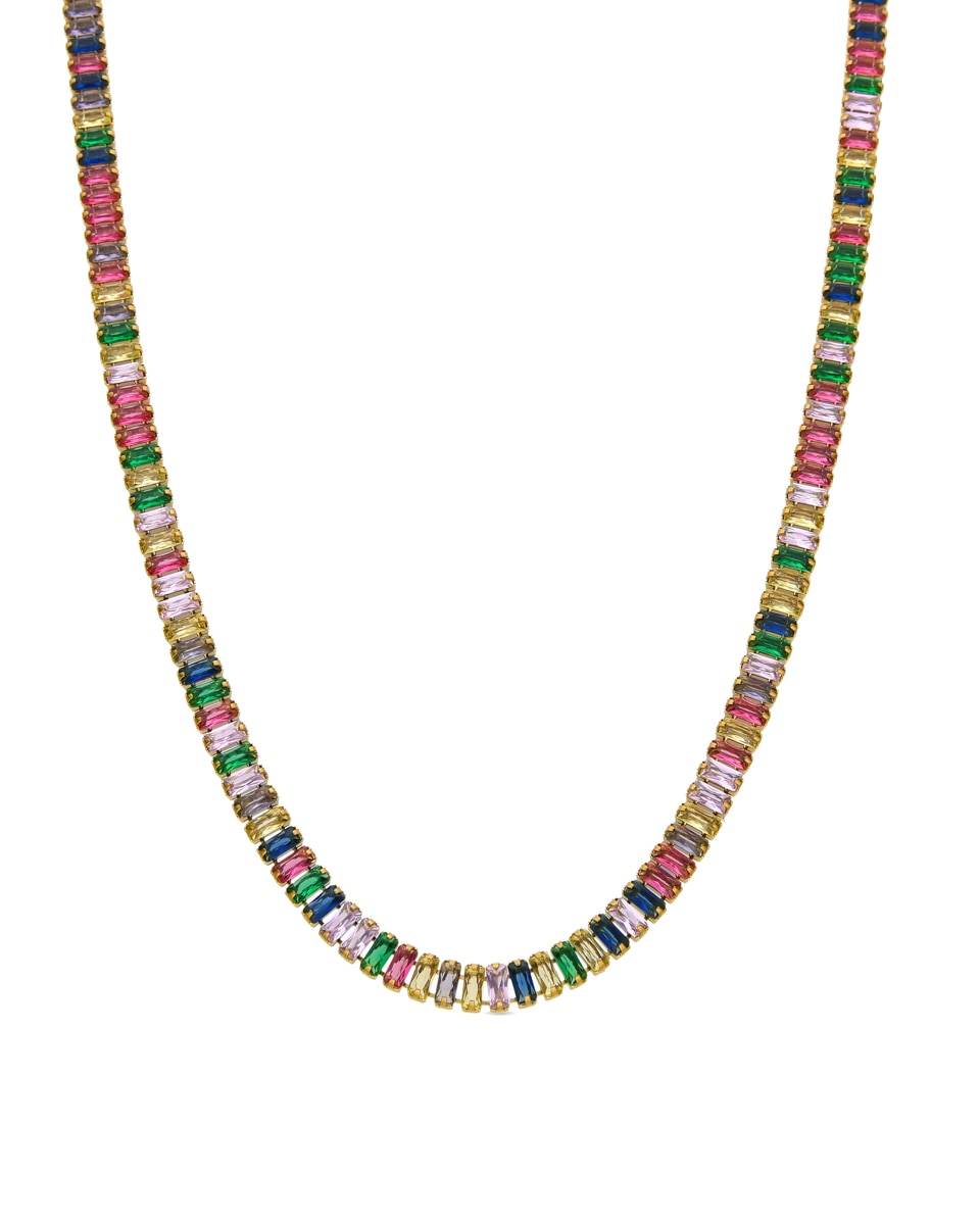 Imagen 0 de Collar acabado en oro amarillo 18k