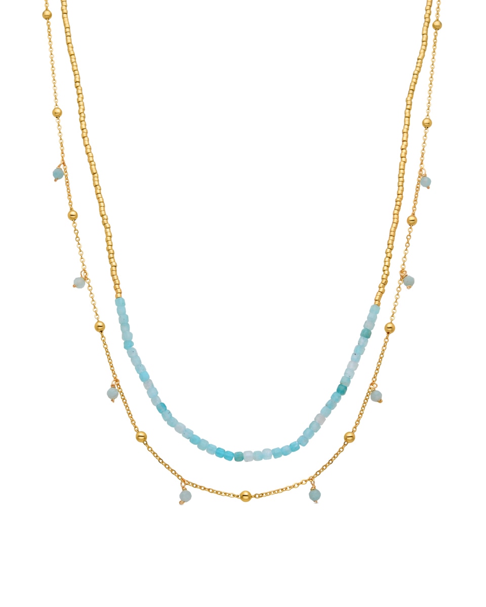 Imagen 0 de Collar acabado en oro amarilo 18k