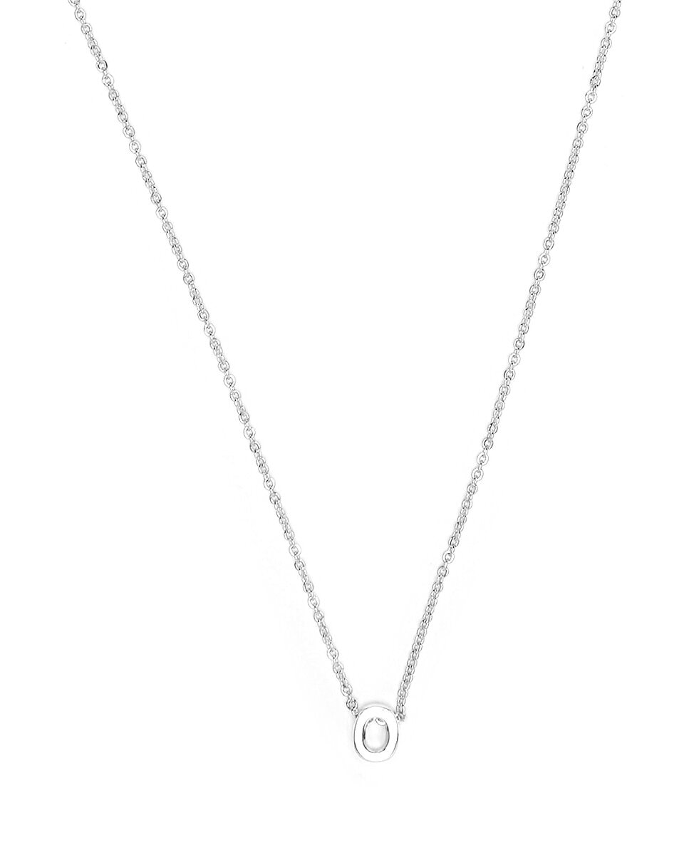 Imagen 0 de Collar Alphabet acabado plata