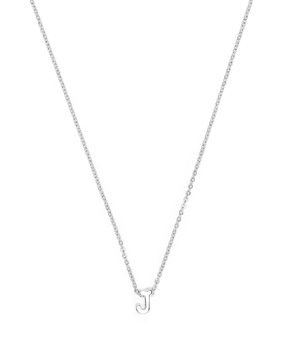 Imagen 0 de Collar Alphabet acabado plata