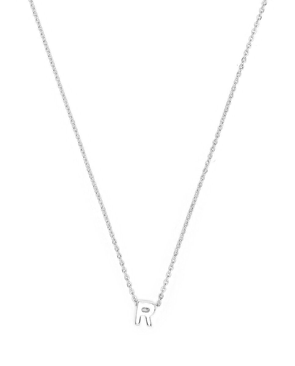 Imagen 0 de Collar Alphabet acabado plata