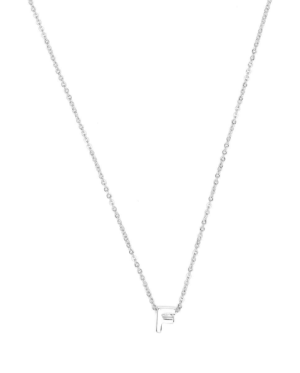 Imagen 0 de Collar Alphabet acabado plata