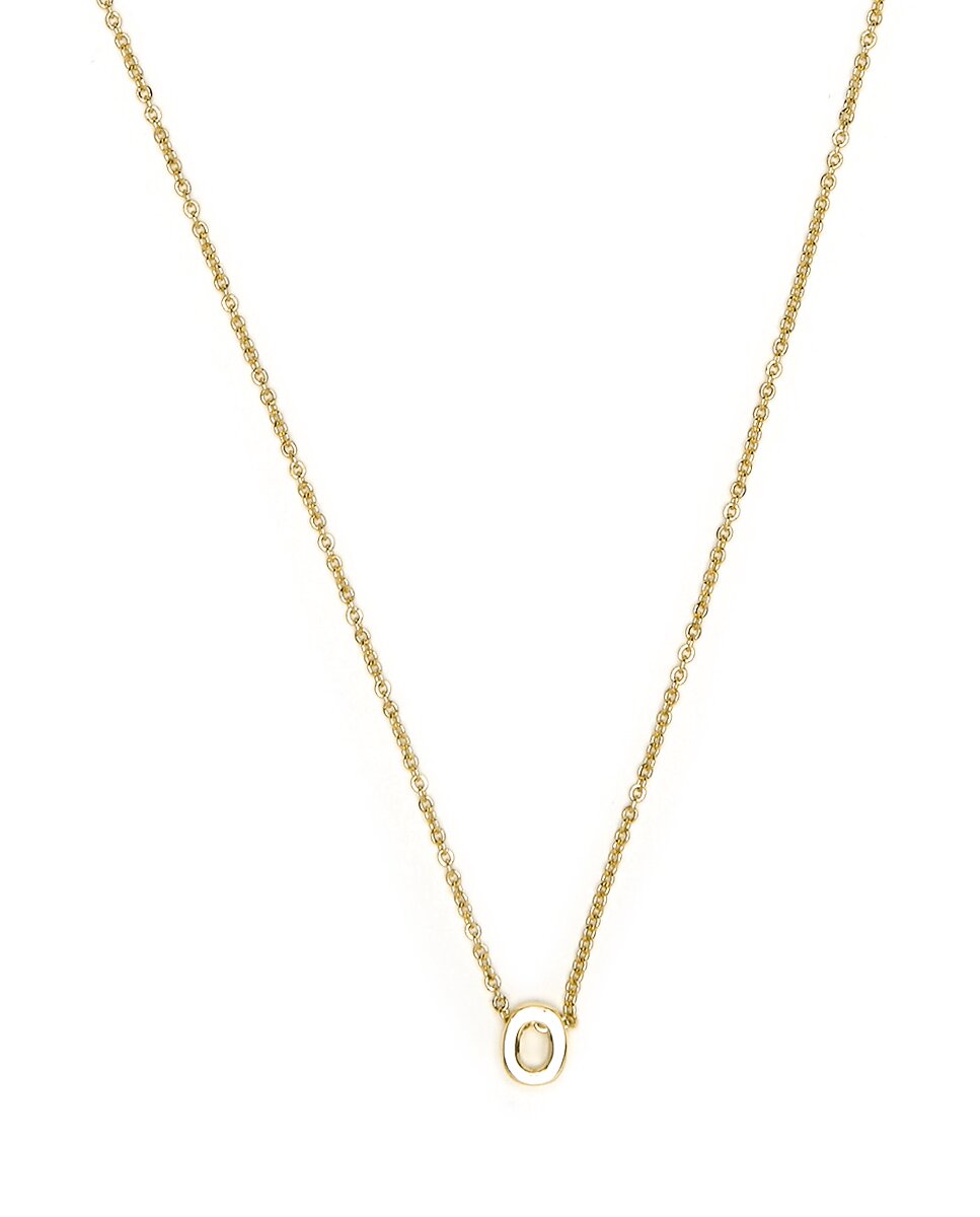 Imagen 0 de Collar Alphabet acabado oro 18k