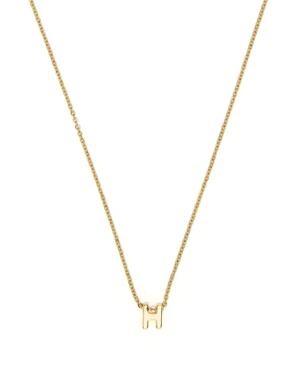 Imagen 0 de Collar Alphabet acabado oro 18k