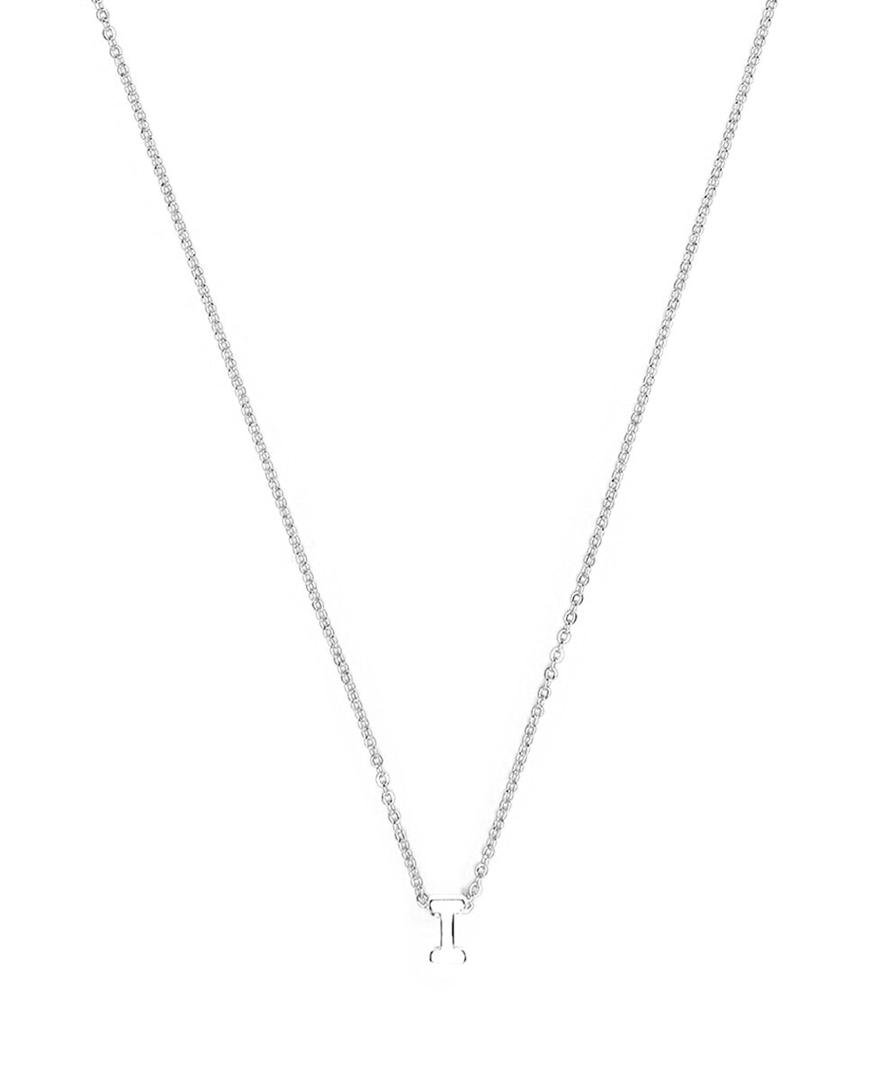 Imagen 0 de Collar Alphabet acabado plata