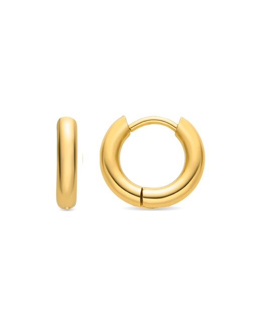 Imagen 0 de Pendientes acabado en oro amarillo de 18k