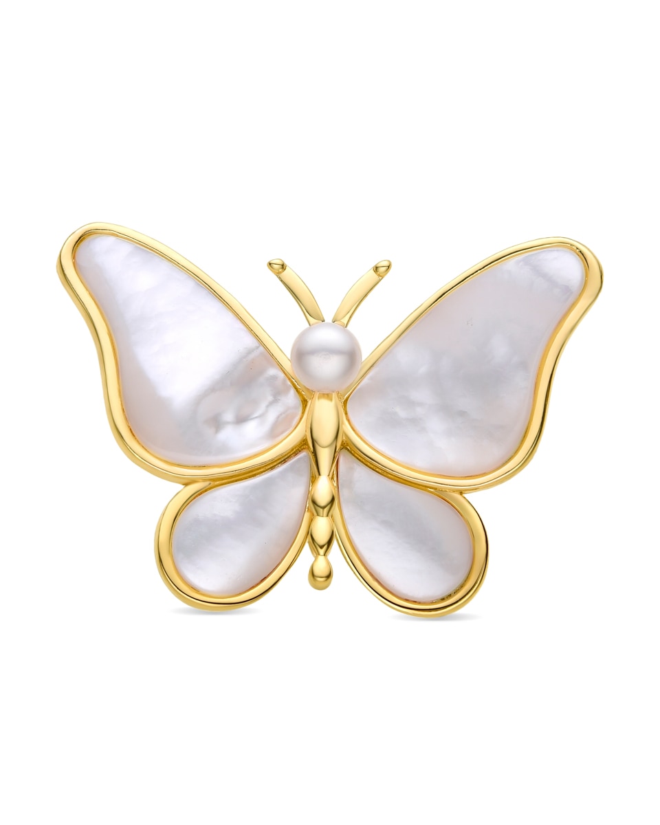 Imagen 0 de Broche acabado en oro amarillo 18K