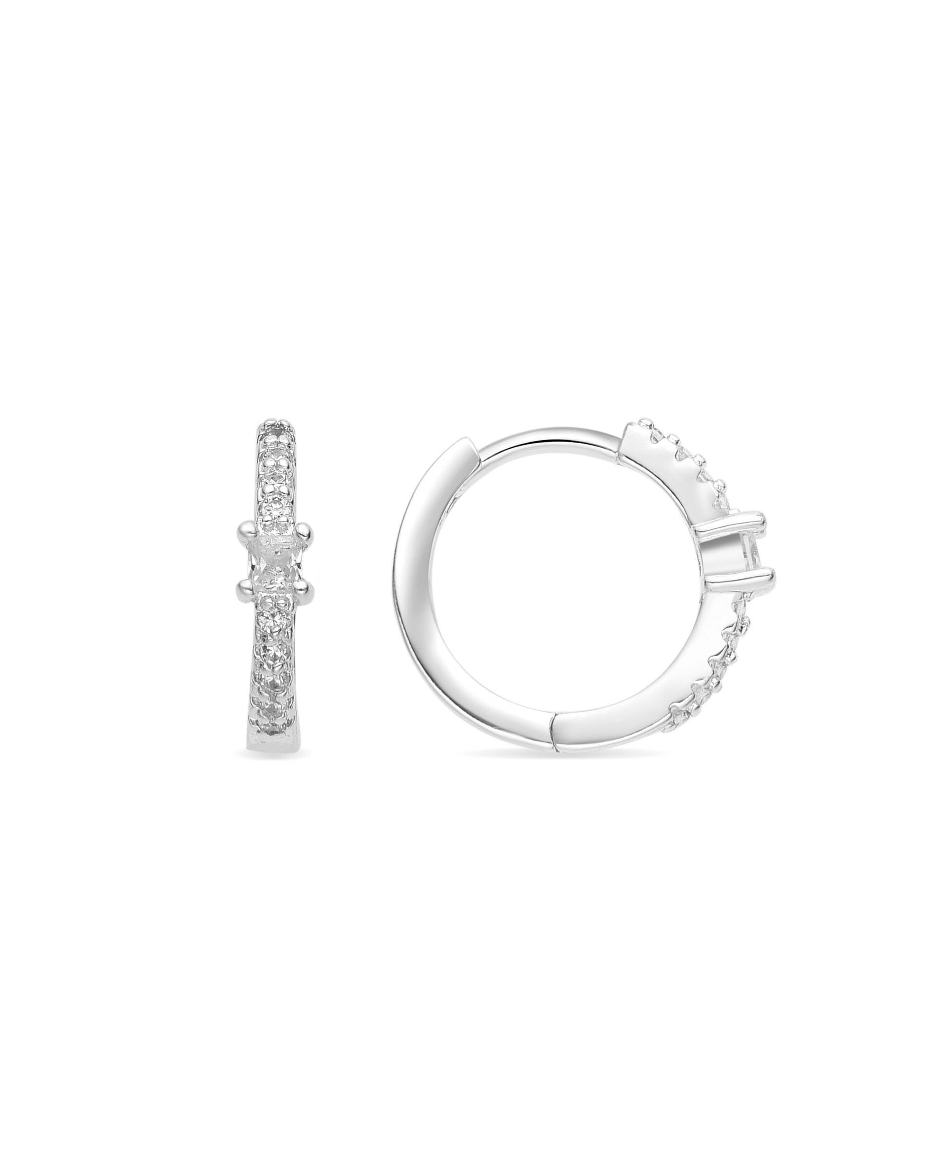 Imagen 0 de Pendientes Duia acabado plata
