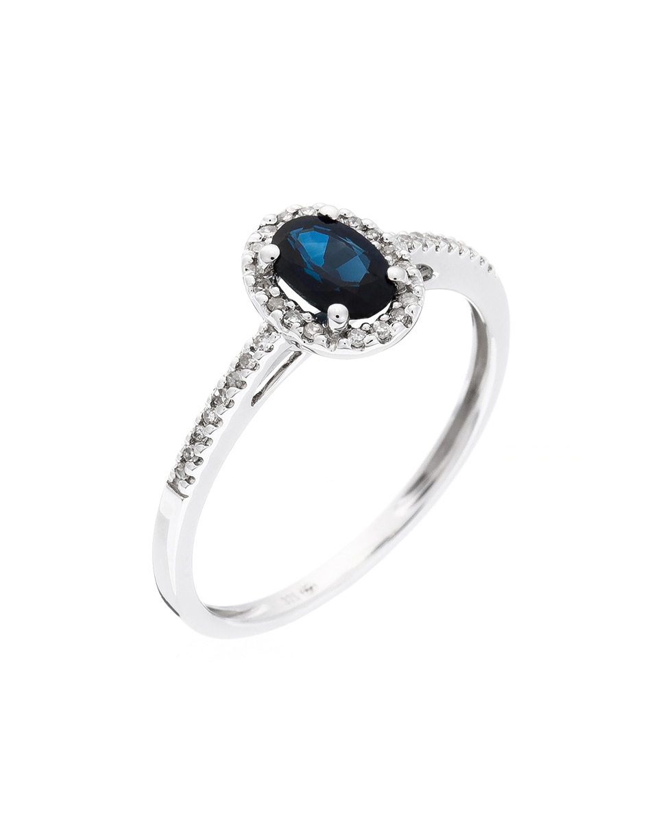 Imagen 0 de Anillo "Royal Blue" Diamantes