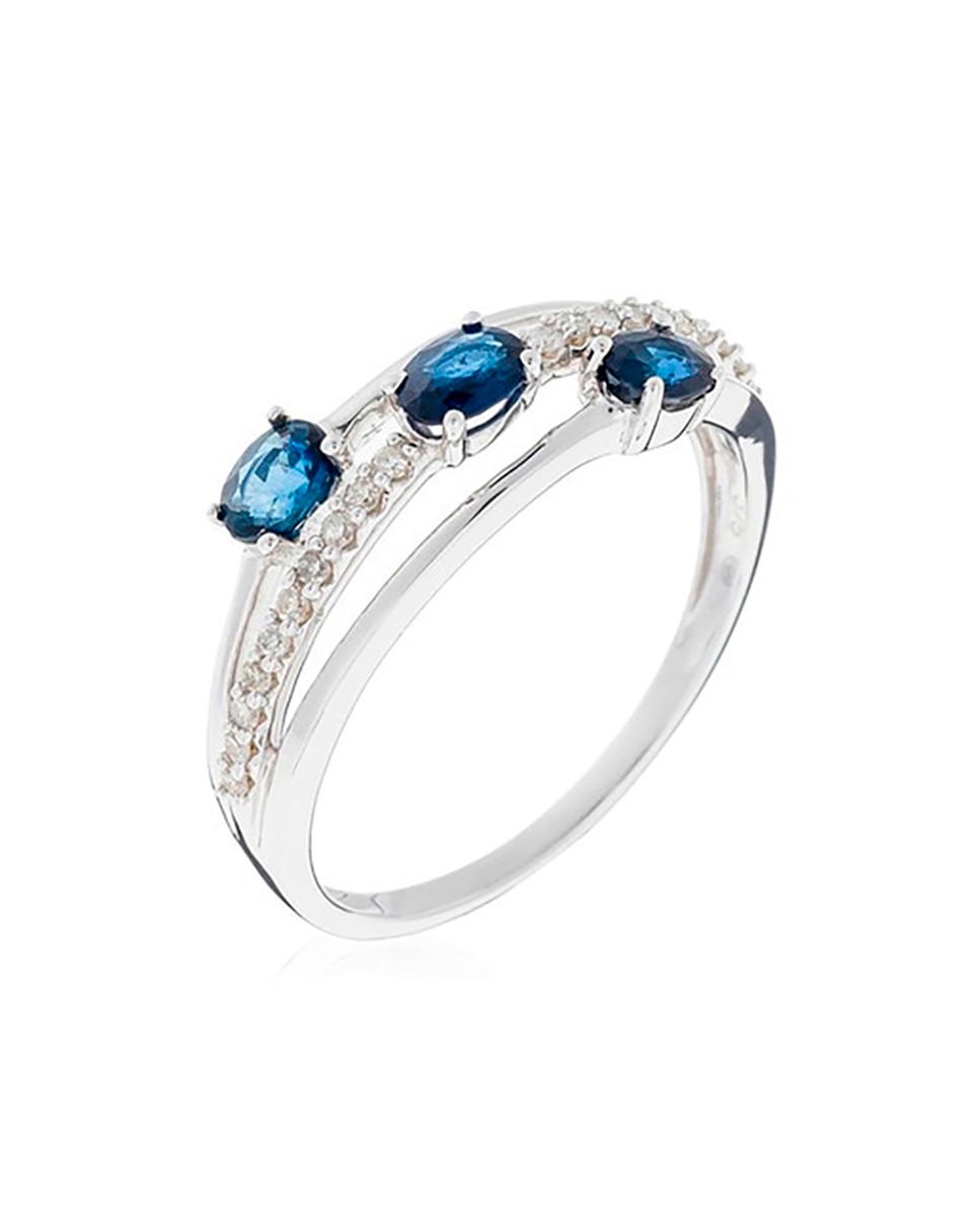Imagen 0 de Anillo "Trio de Saphir"
