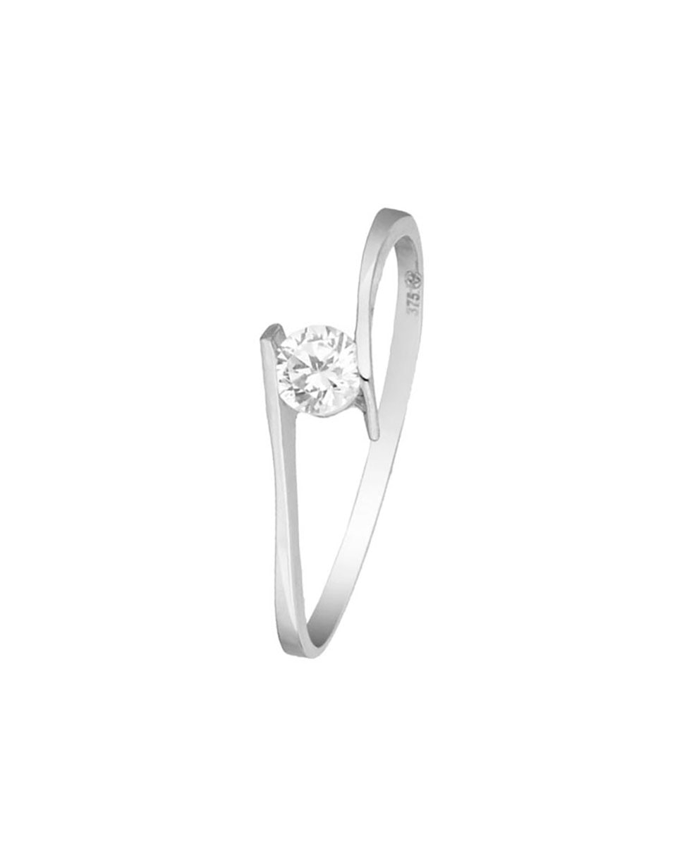 Imagen 0 de Anillo "Joliesse" oro blanco 375/1000