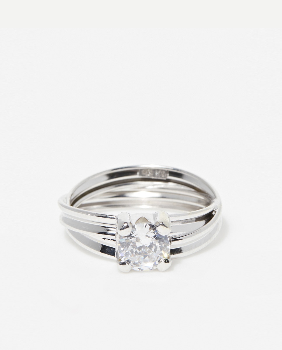 Imagen 0 de Sublime Anillo "Nine" oro blanco