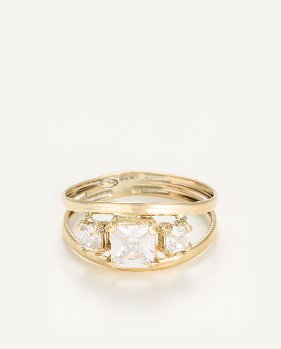 Imagen 0 de Anillo " Adrielle " oro amarillo