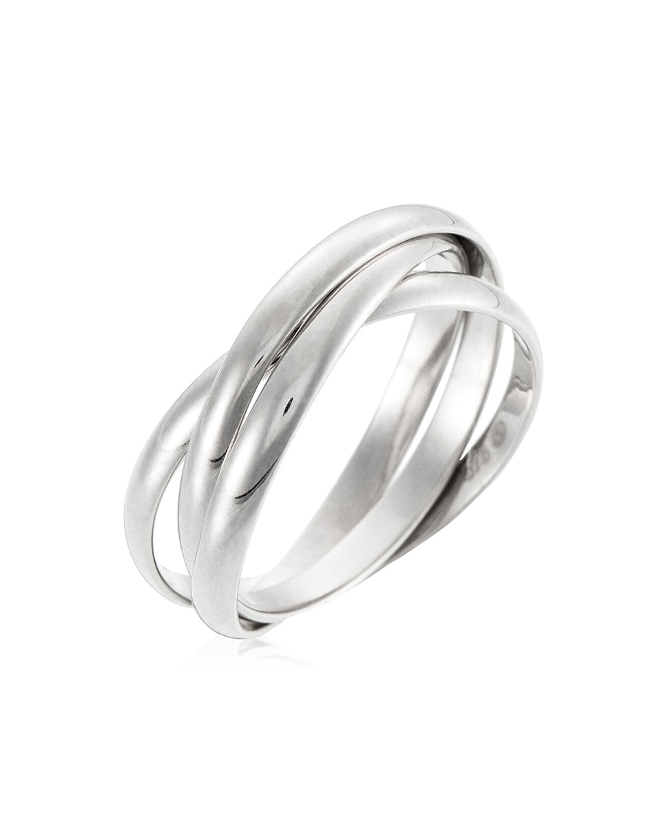 Imagen 0 de Anillo Saturna Or Blanc 375/1000