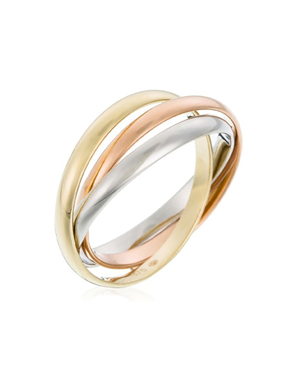 Anillo "tri or" Or Tricolor 375/1000 — oferta en Primeriti