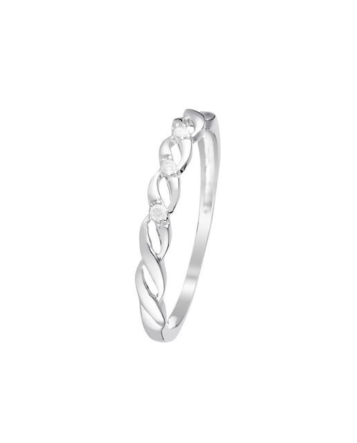 Imagen 0 de Anillo "Beautiful Twist" Diamanteses 0,03/3