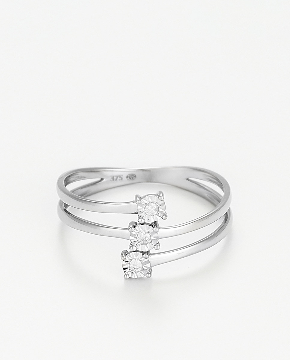 Anillo "Nous Trois" D0,03/3 — oferta en Primeriti