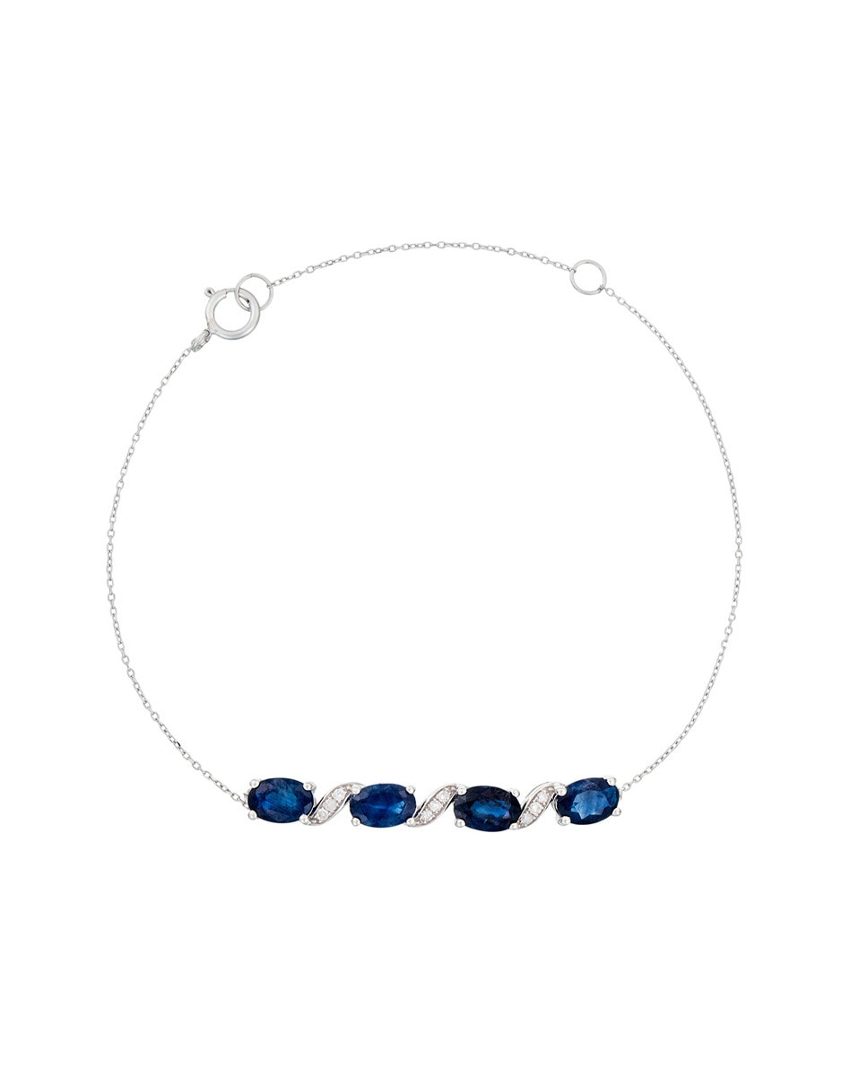 Imagen 0 de Pulsera "Baru" D 0,050/9 Zafiro 2,72