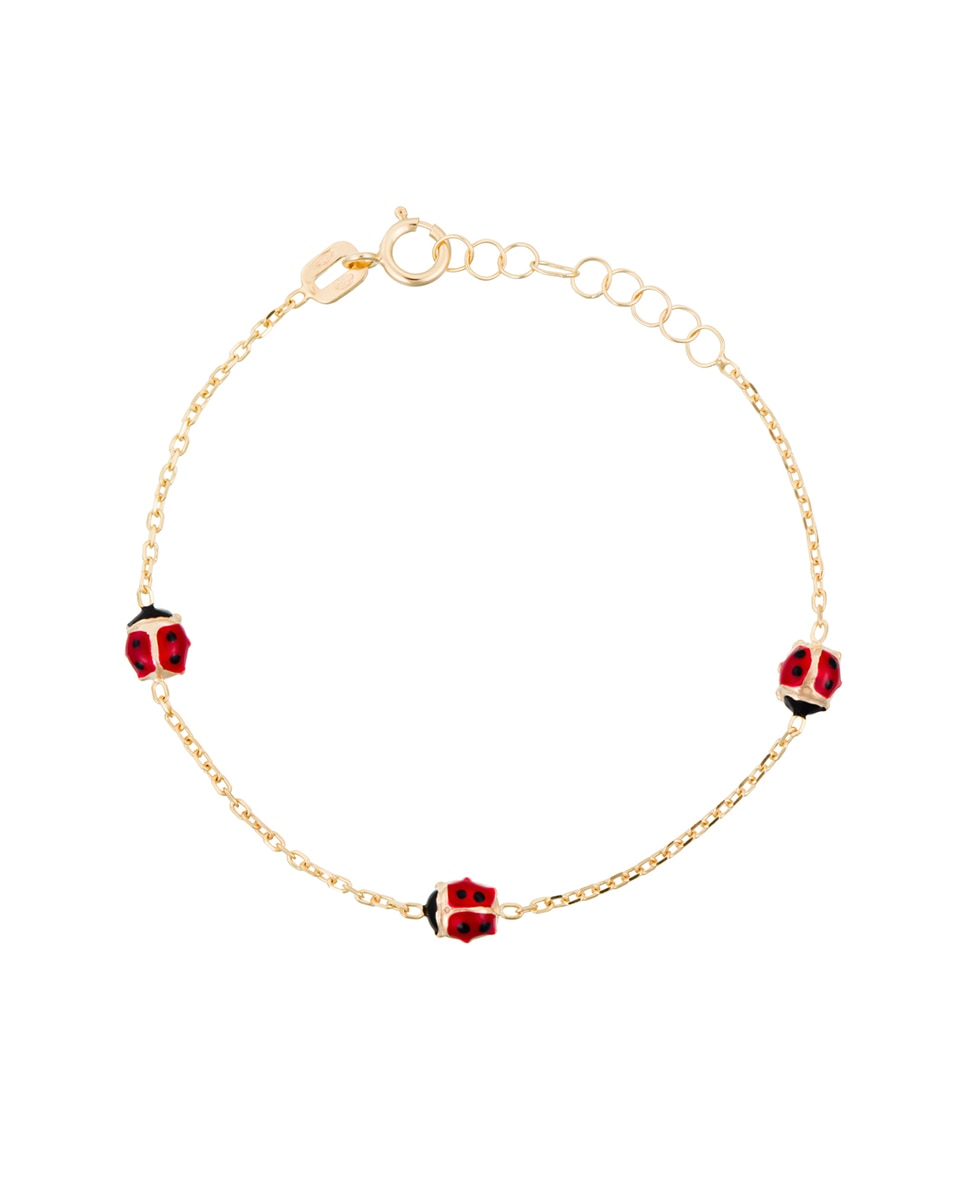 Imagen 0 de Sublime Pulsera gourmette nino "3 coccinelles"