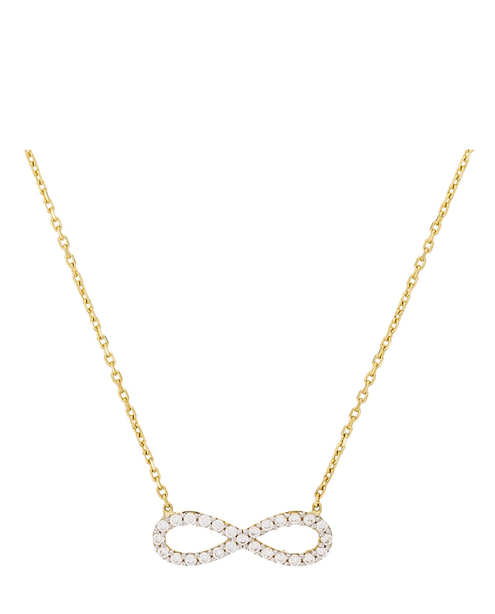 Imagen 0 de Collar "Infinity" oro amarillo