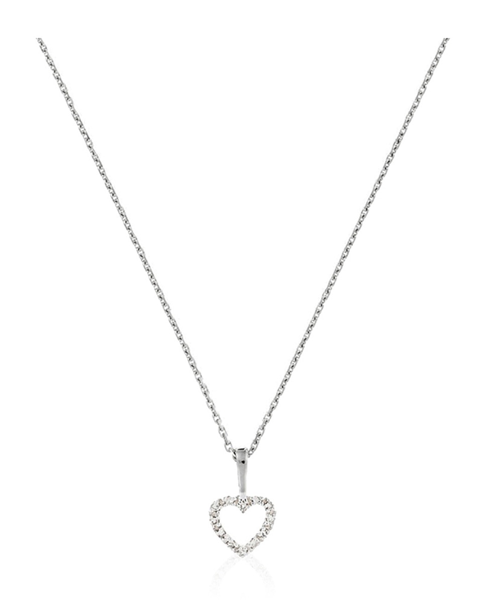 Imagen 0 de Colgante "Mini coeur" Diamant 0,04ct/12