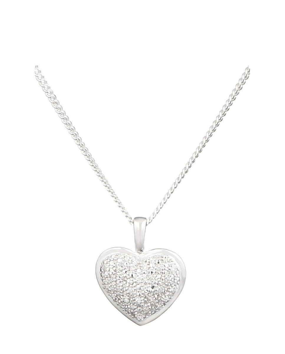 Imagen 0 de Colgante Coeur Diamantes 0,04/27