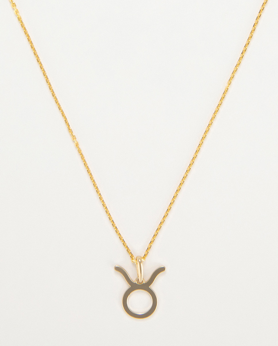 Imagen 0 de Colgante astrologique Taureau oro amarillo