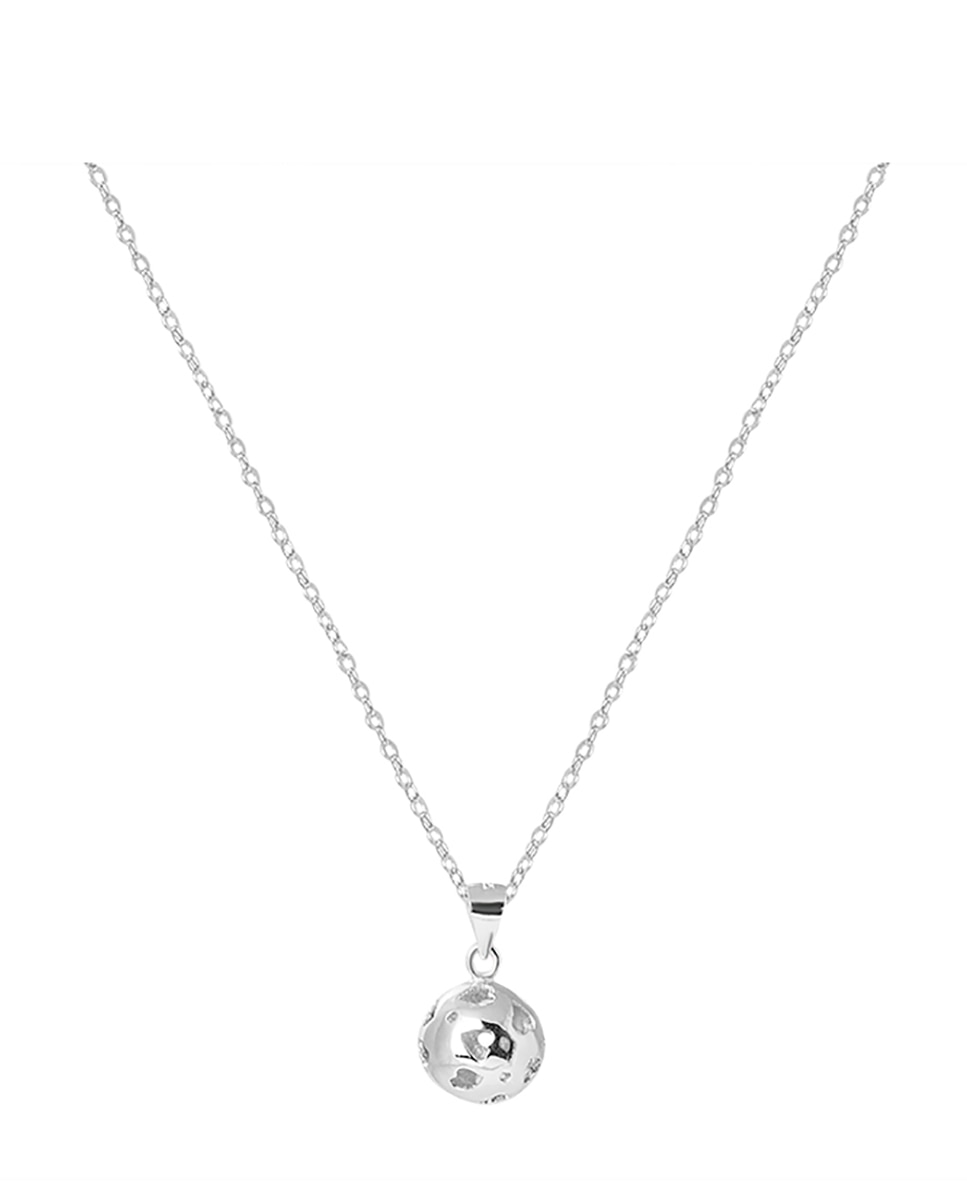 Imagen 0 de Collar plata y Bola de corazones