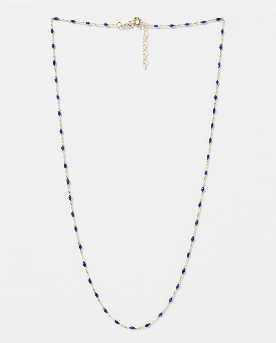 Imagen 0 de Collar "amada bleu" oro amarillo
