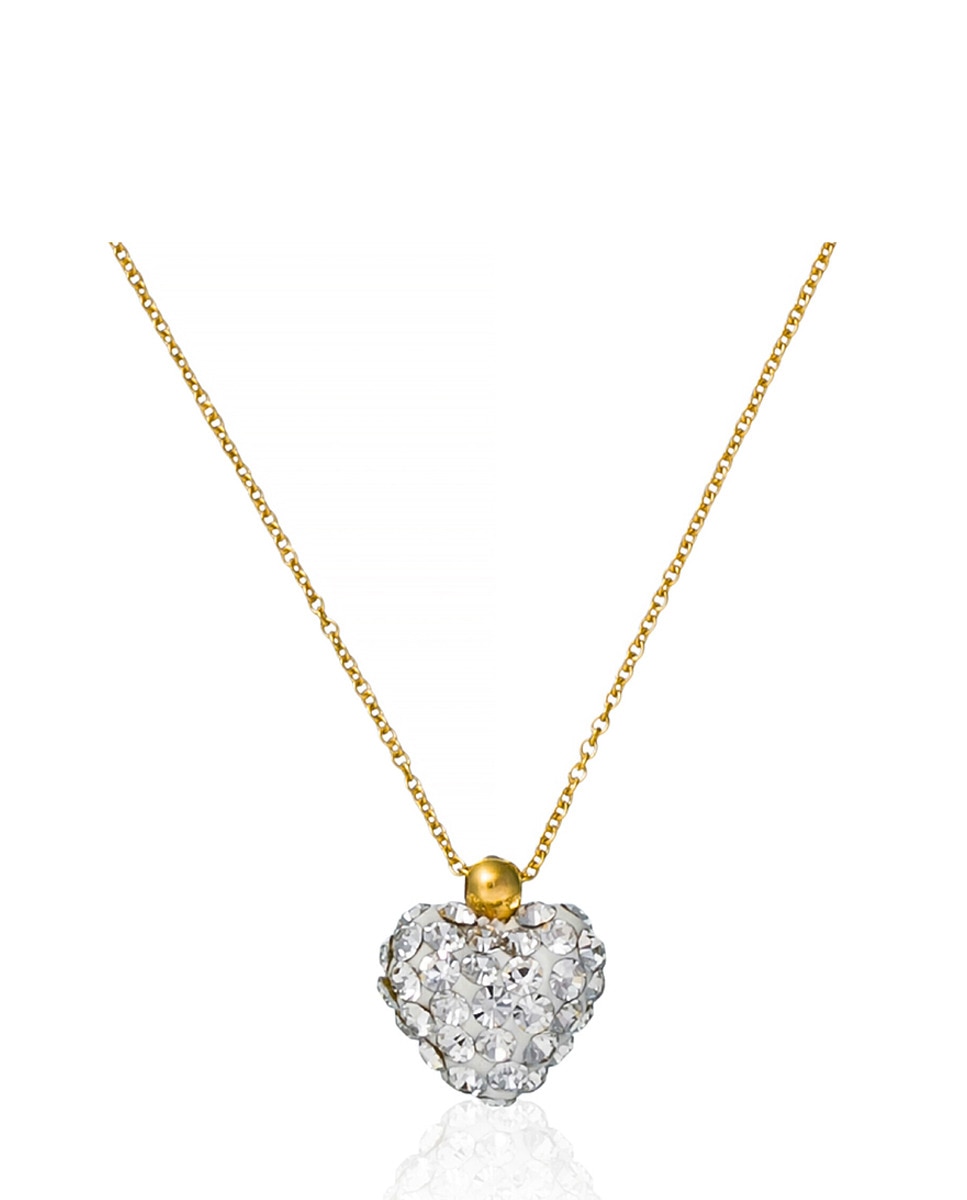 Imagen 0 de Collar "Coeur de Crystal" Oro amarillo