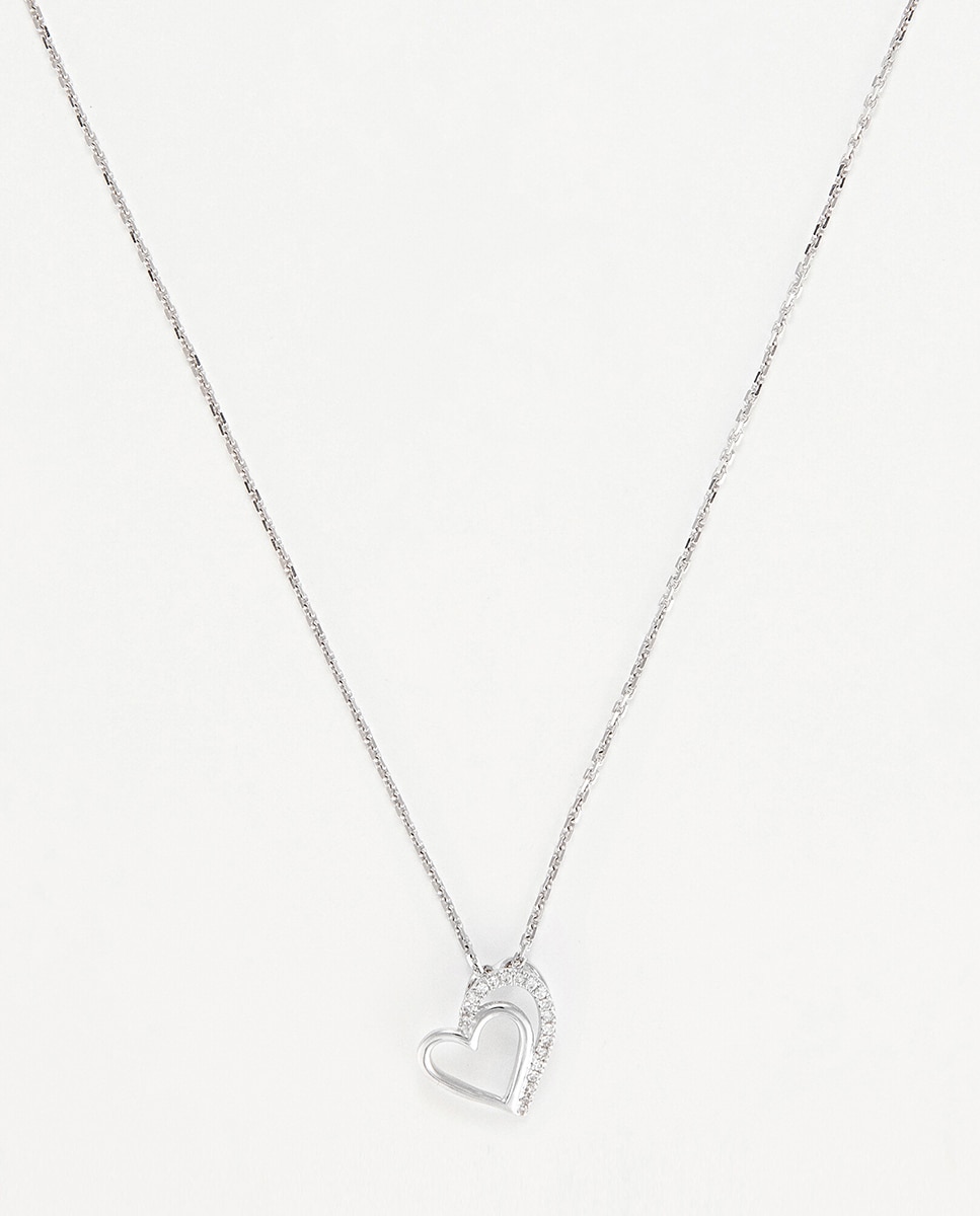 Imagen 0 de Colgante "Two Hearts" Diamants 0,04cts/19