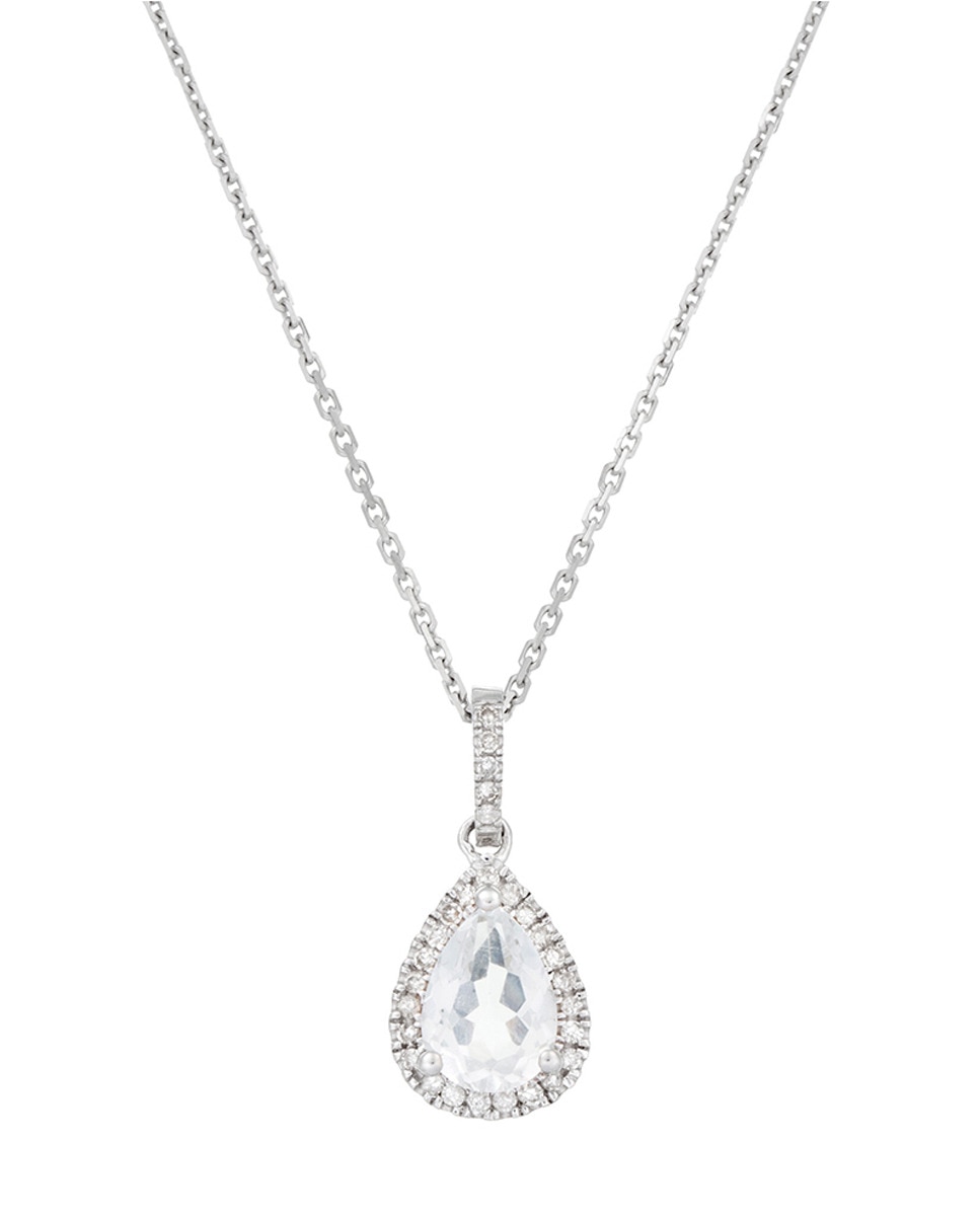 Imagen 0 de Colgante "Forlia" D 0,098/28  White Topaze 1,09/1