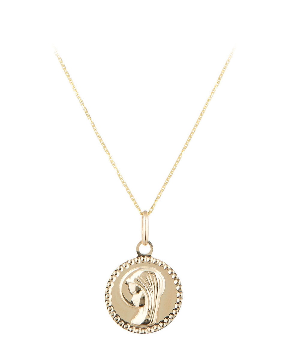 Imagen 0 de Colgante "Médaille de Marie" Oro amarillo 375/1000