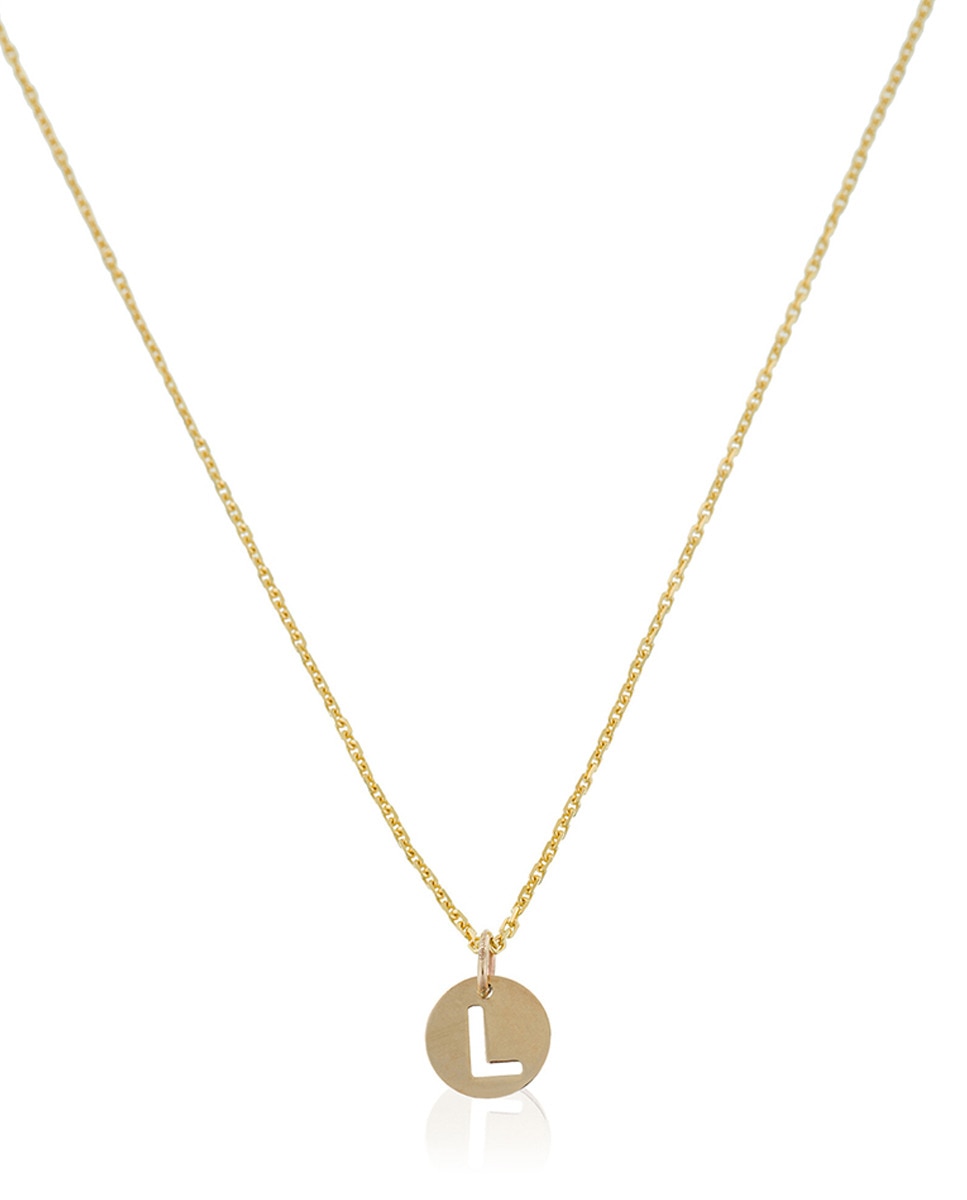 Imagen 0 de Colgante "Lettre L dorée" Oro amarillo 375/1000