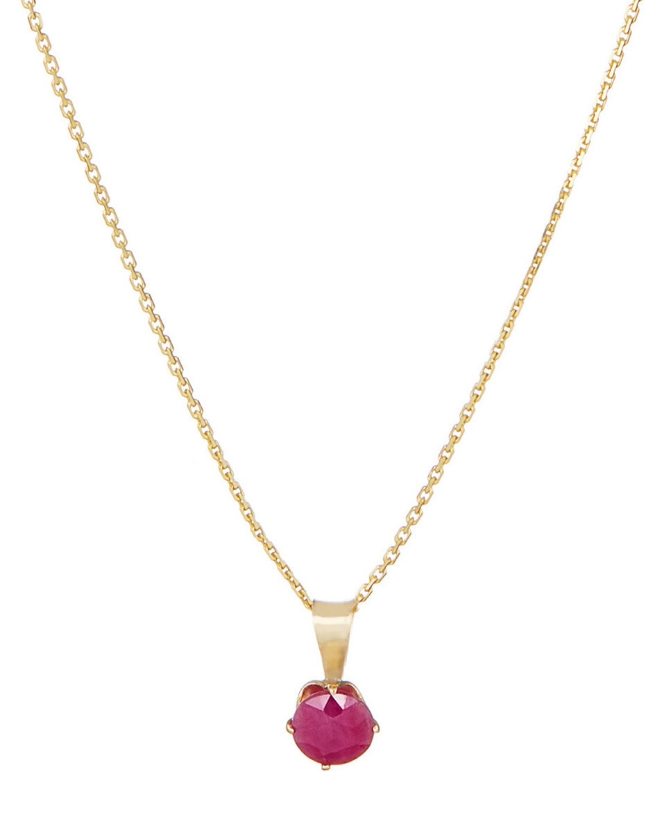 Imagen 0 de Colgante "Puce" rubí: 0,74ct/1
