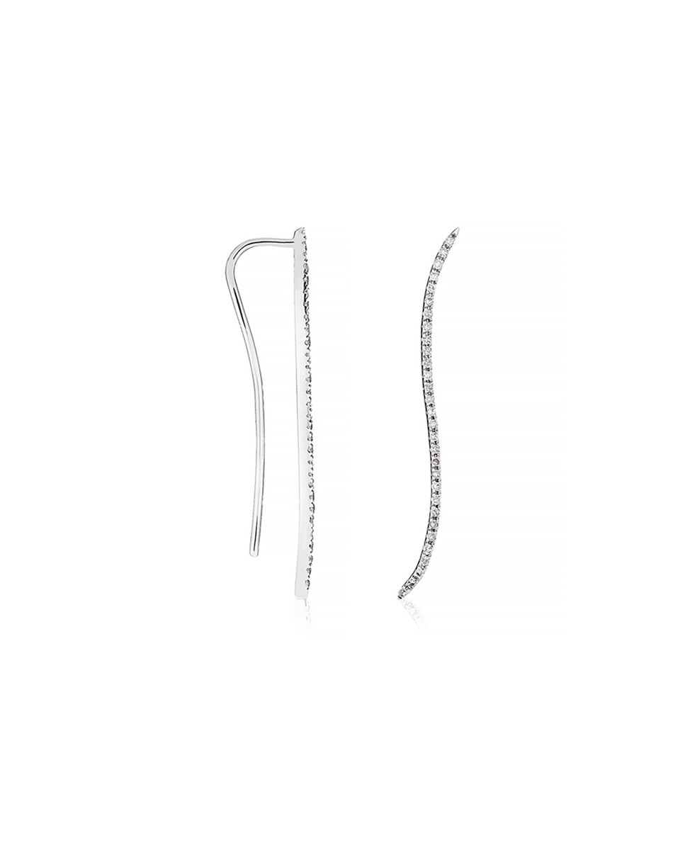 Imagen 0 de Pendientes Grimpantes Vagues de diamante