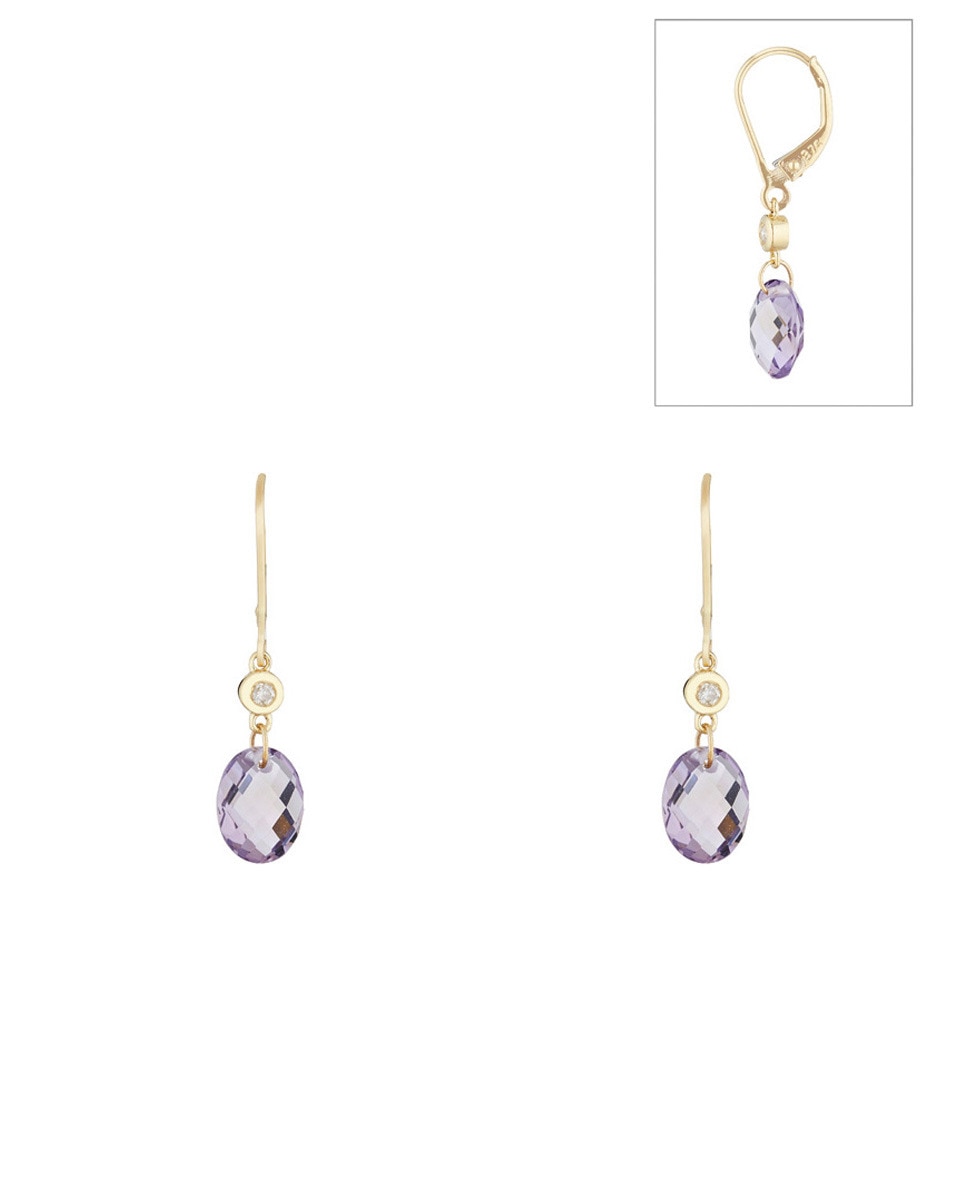 Imagen 0 de Pendientes "Olivia" D0,07/2 y Amatista