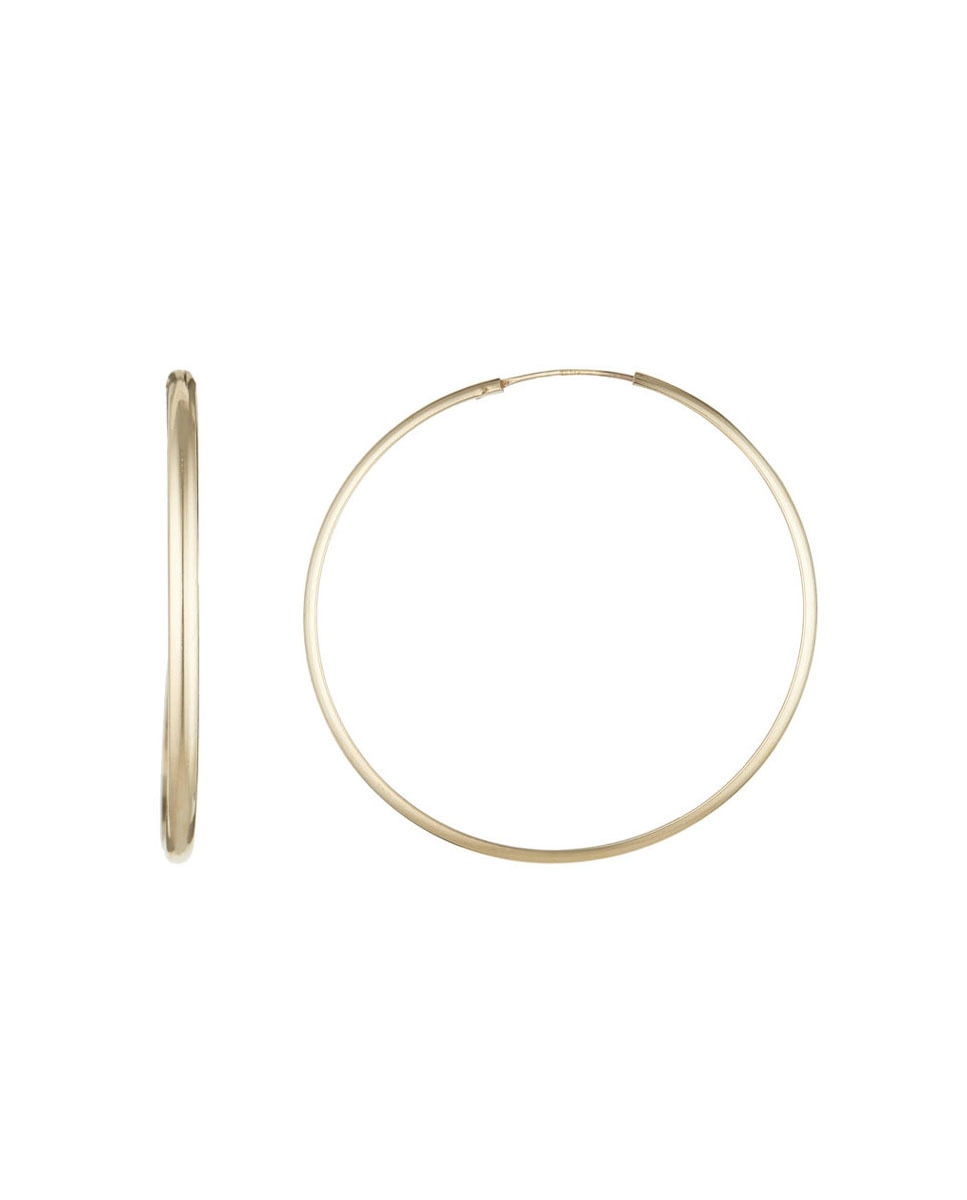 Imagen 0 de Pendientes Créoles dorées 50 mm. oro amarillo