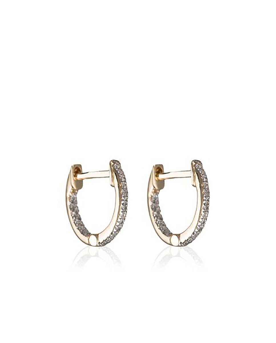 Pendientes "Perfect créoles" Diamant — oferta en Primeriti