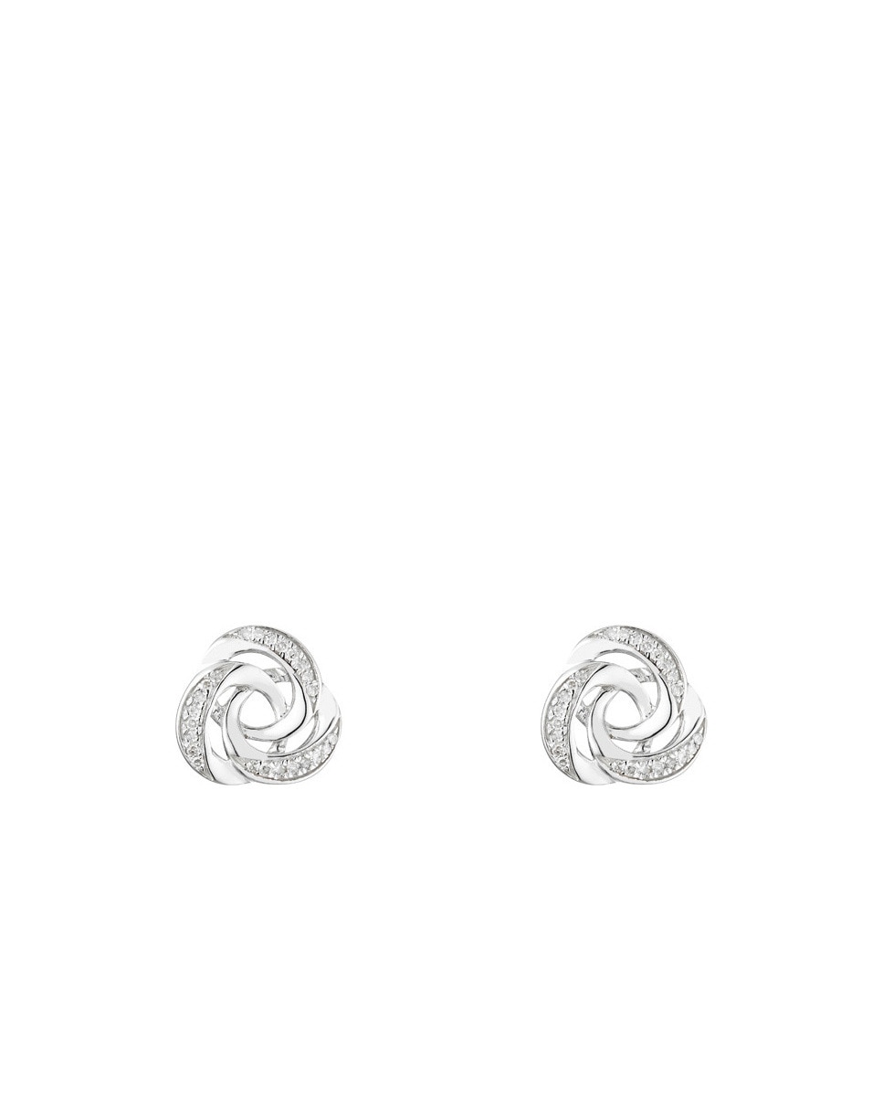 Imagen 0 de Pendientes "Torn" Diamanteses 0,1/48