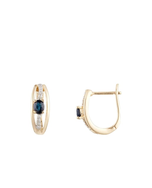 Imagen 0 de Pendientes "Lovina" D 0,072/16 Saphir 0,5/2